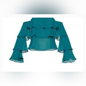 NWT, BCBG, Layered, blouse